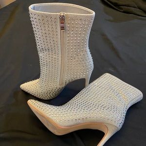 Blingy ankle boots size 9